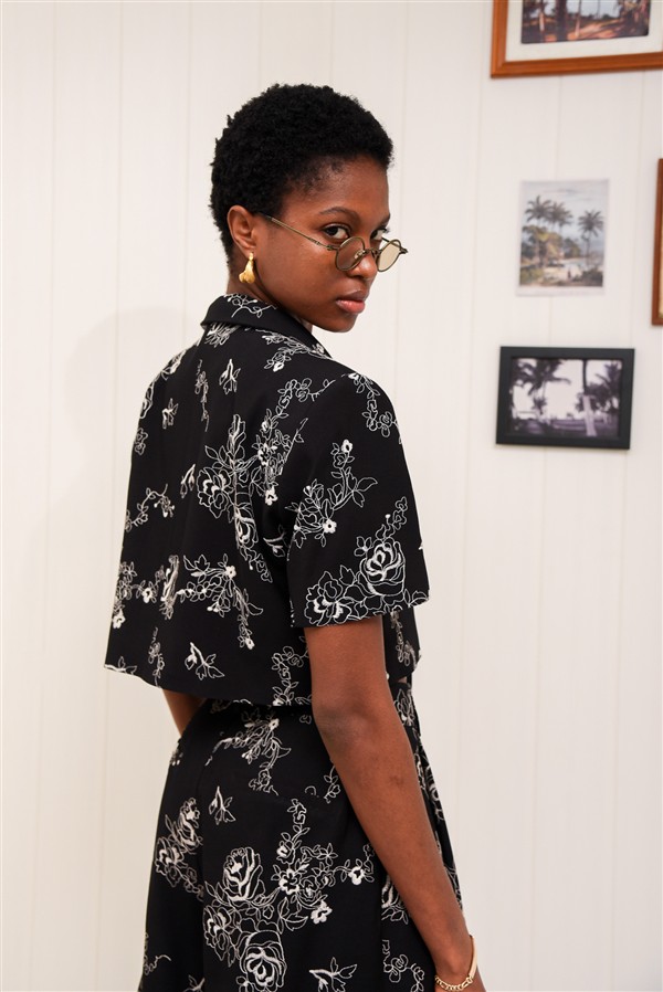 ARPYES MI LUV YUH BLAZER BLACK