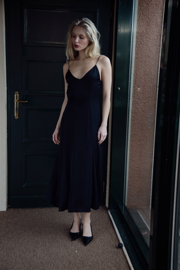 NIDODILEDA ALTHEA DRESS BLACK