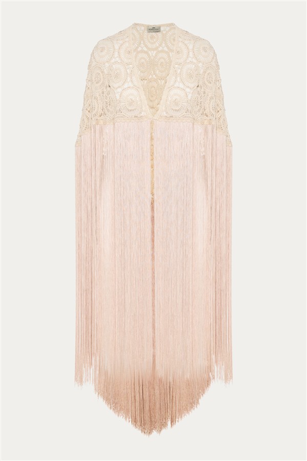 NIDODILEDA AMORET SHAWL OFF WHITE