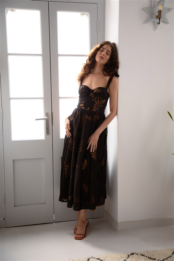 NIDODILEDA ATTUNEMENT DRESS BLACK