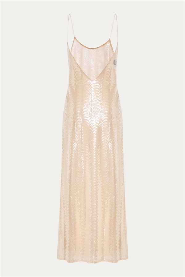 NIDODILEDA AWAKENING DRESS SILVERY