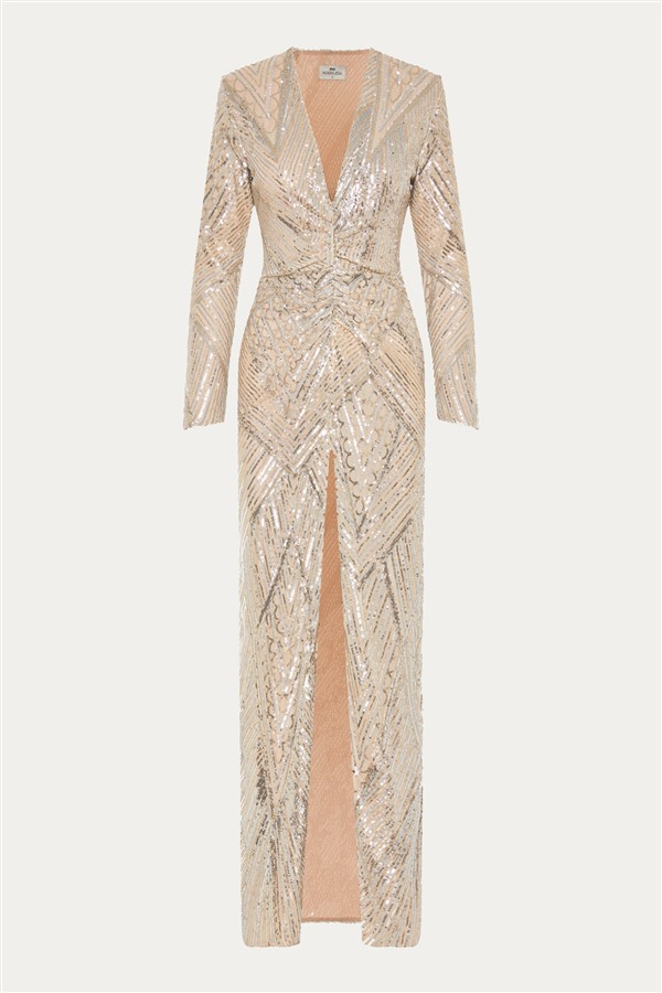 NIDODILEDA BLISS DRESS SILVERY