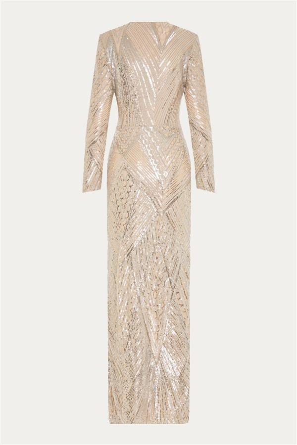 NIDODILEDA BLISS DRESS SILVERY