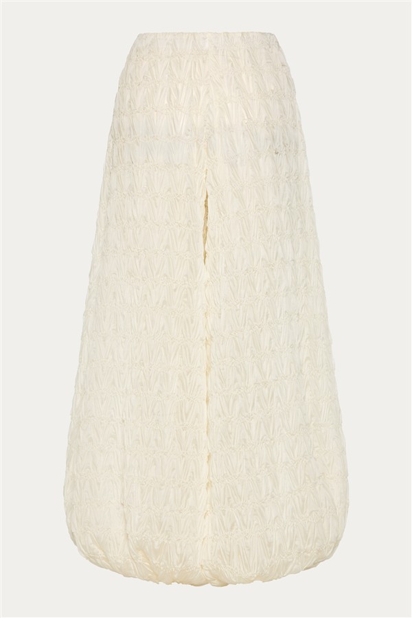 NIDODILEDA CADEL PANTS OFF WHITE