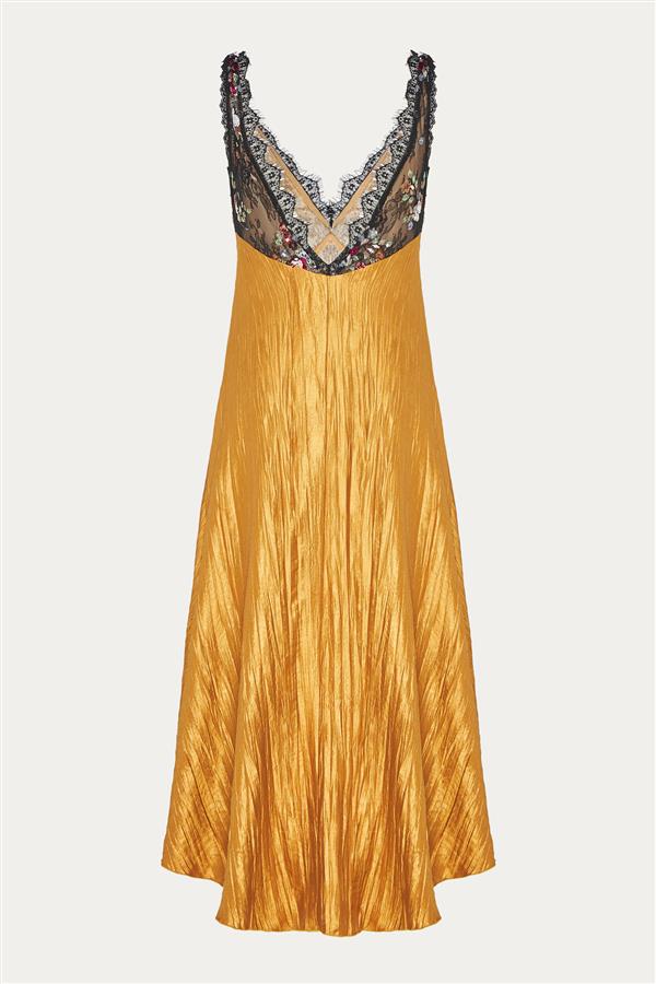 NIDODILEDA CADENCE DRESS BRONZE