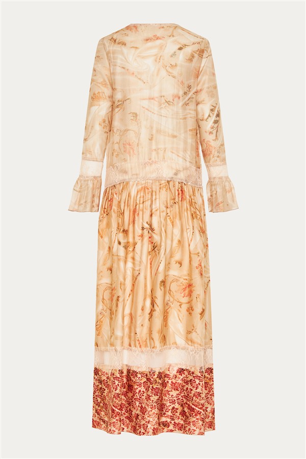 NIDODILEDA CANVAS TUNIC DRESS MULTI