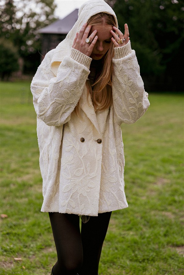 NIDODILEDA CECELIA JACKET OFF-WHITE