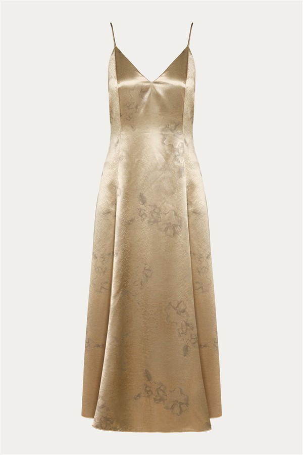 NIDODILEDA CERYLO DRESS OLIVE GREEN