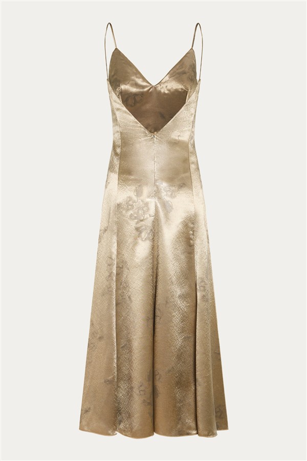 NIDODILEDA CERYLO DRESS OLIVE GREEN