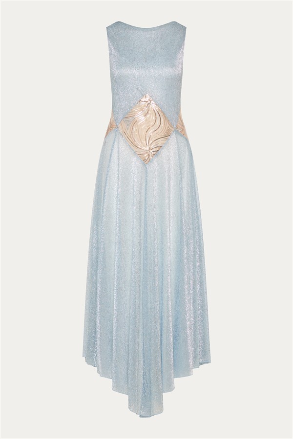 NIDODILEDA CURRENT DRESS LIGHT BLUE