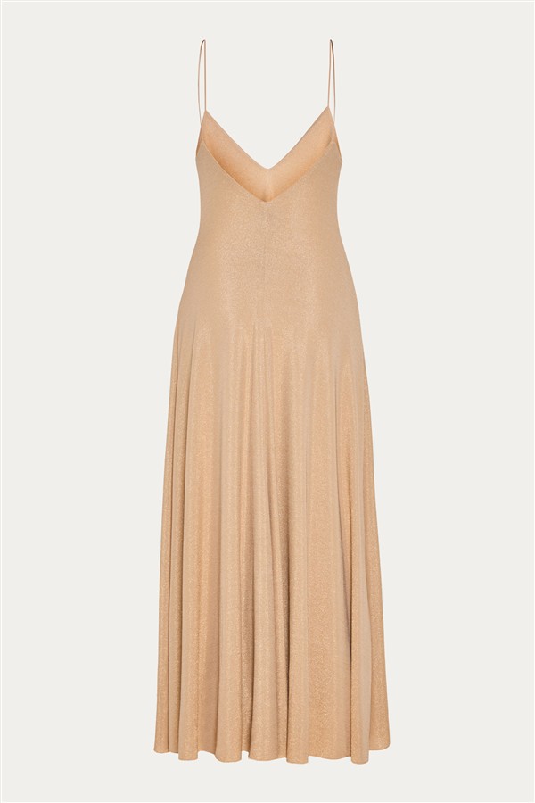 NIDODILEDA DRIFT DRESS GOLD