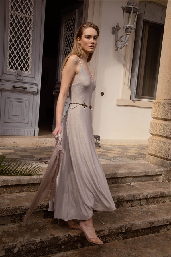 NIDODILEDA DRIFT DRESS SAND