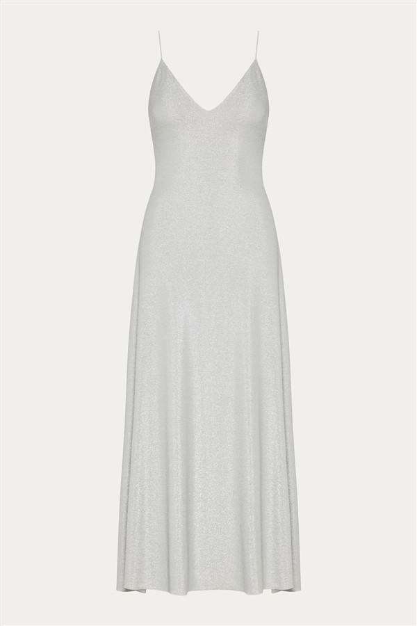NIDODILEDA DRIFT DRESS SILVER