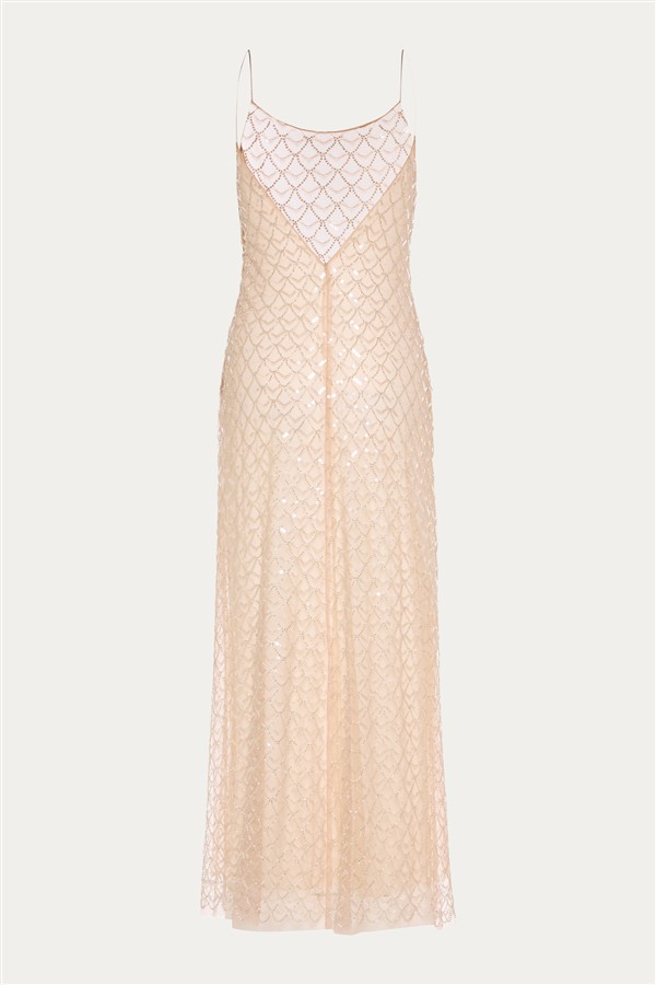 NIDODILEDA ELEVATION DRESS NUDE