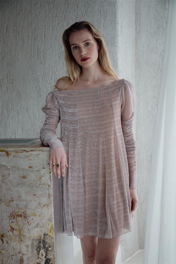 NIDODILEDA ENIGMA TOP DRESS NUDE