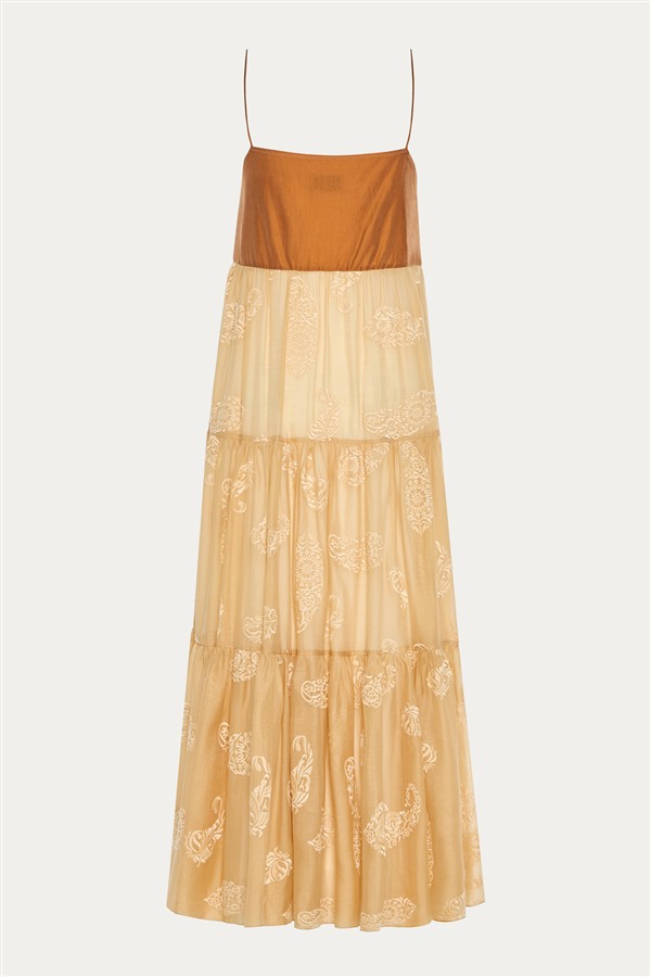 NIDODILEDA EVORA DRESS BEIGE