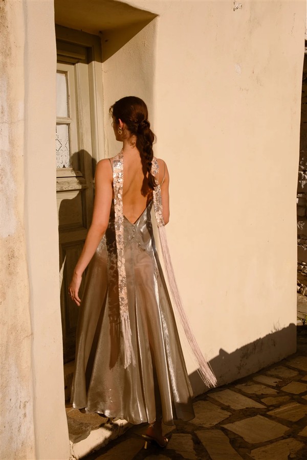 NIDODILEDA FENELLA DRESS GREY
