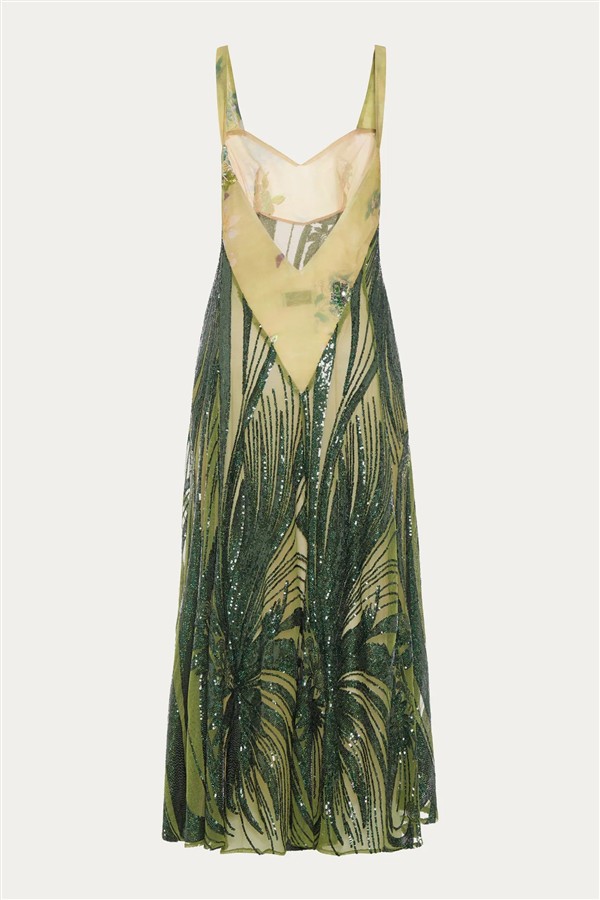 NIDODILEDA FIORA DRESS GREEN