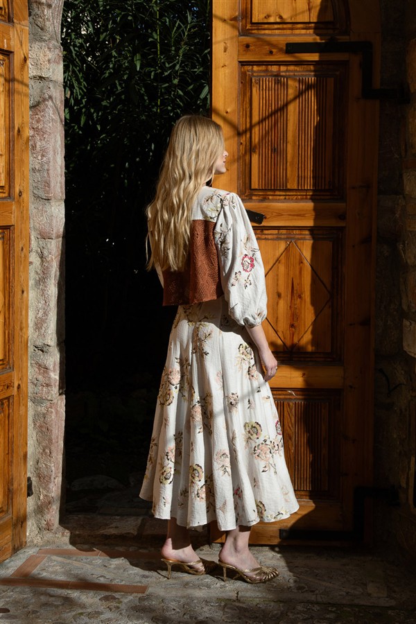 NIDODILEDA FLOW SKIRT MULTI