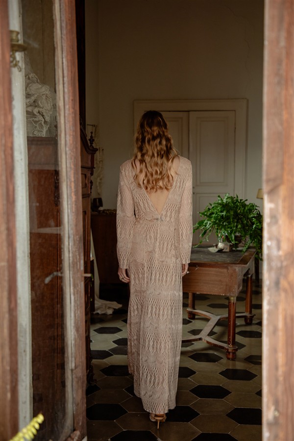 NIDODILEDA GEM DRESS NUDE