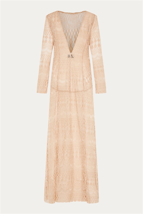 NIDODILEDA GEM DRESS NUDE