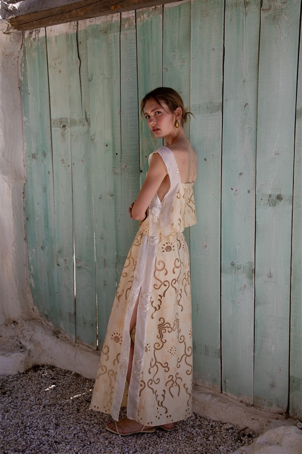 NIDODILEDA GLIVE SKIRT BUTTER YELLOW