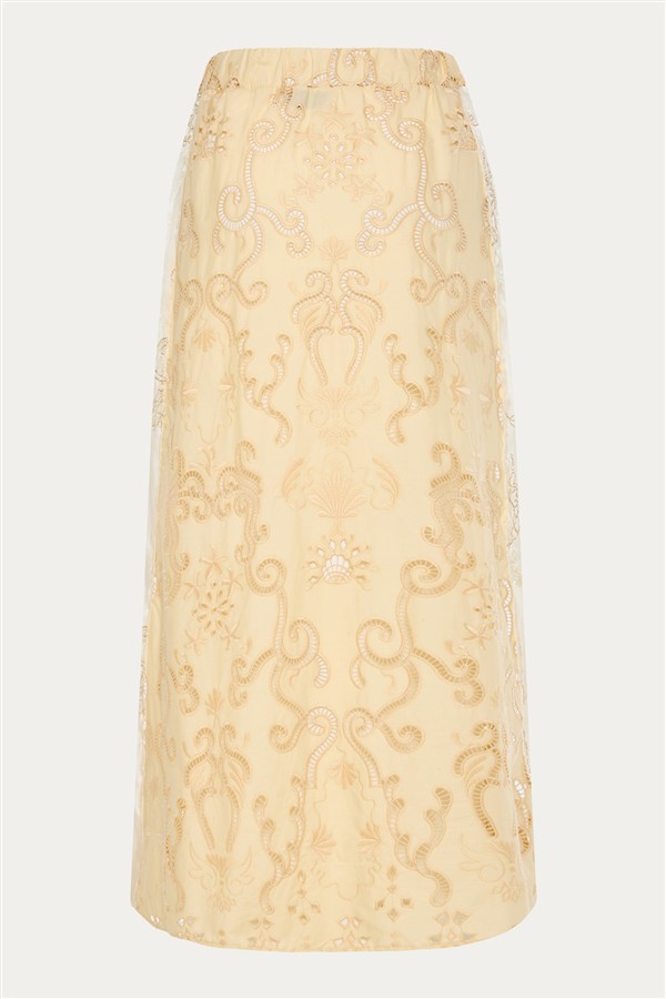 NIDODILEDA GLIVE SKIRT BUTTER YELLOW