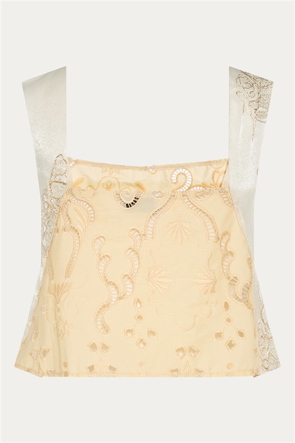 NIDODILEDA GLIVE TOP BUTTER YELLOW