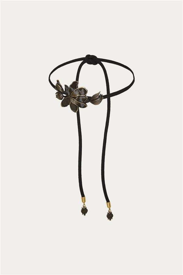 NIDODILEDA HEIR CORD BELT BLACK