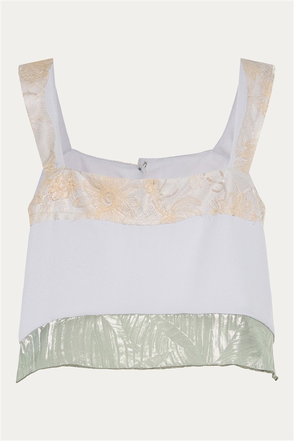 NIDODILEDA IANTHE TOP LIGHT BLUE