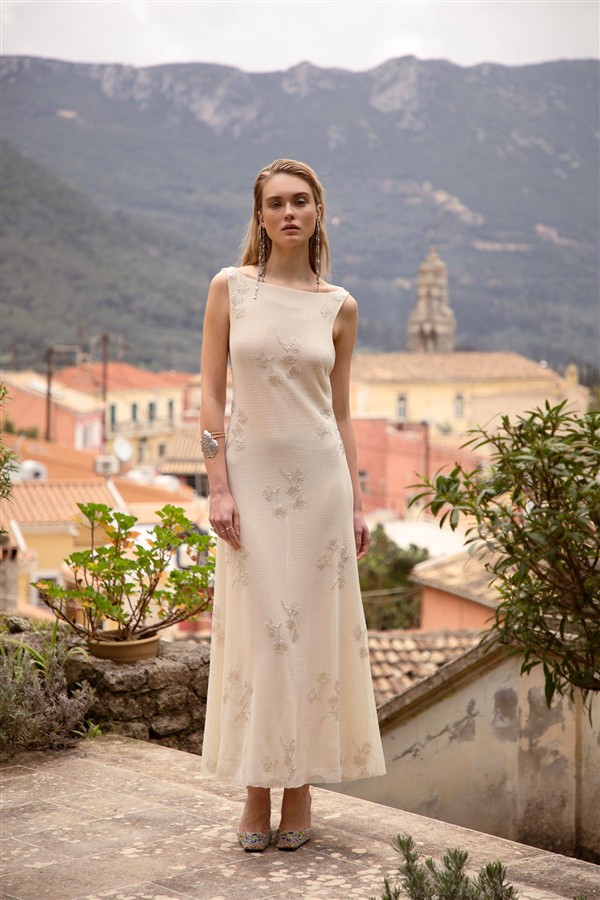 NIDODILEDA INTERIM DRESS OFF WHITE