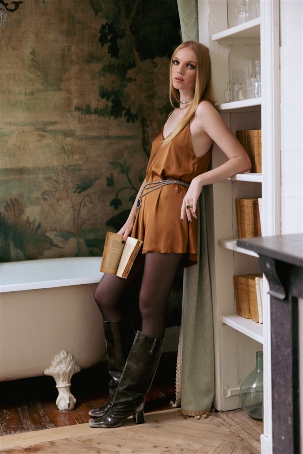 NIDODILEDA ITER PLAYSUIT BRONZE