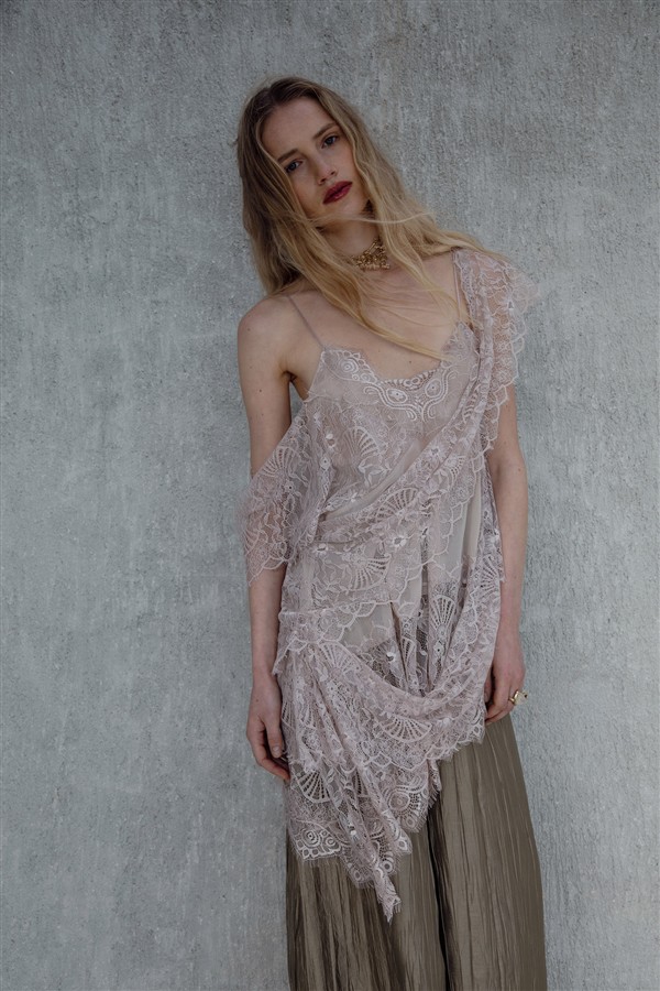 NIDODILEDA JAZZ TOP LACE MUSLIN NUDE