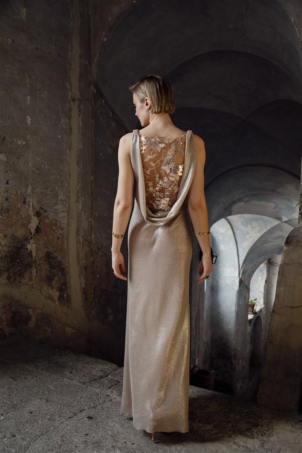 NIDODILEDA JEWEL DRESS ROSE GOLD