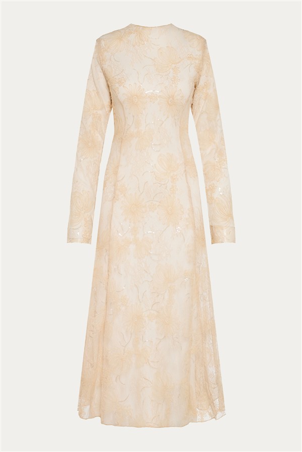 NIDODILEDA JIMEN DRESS NUDE