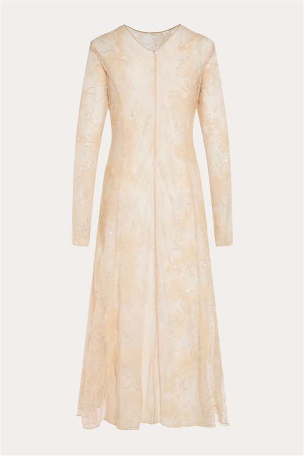 NIDODILEDA JIMEN DRESS NUDE