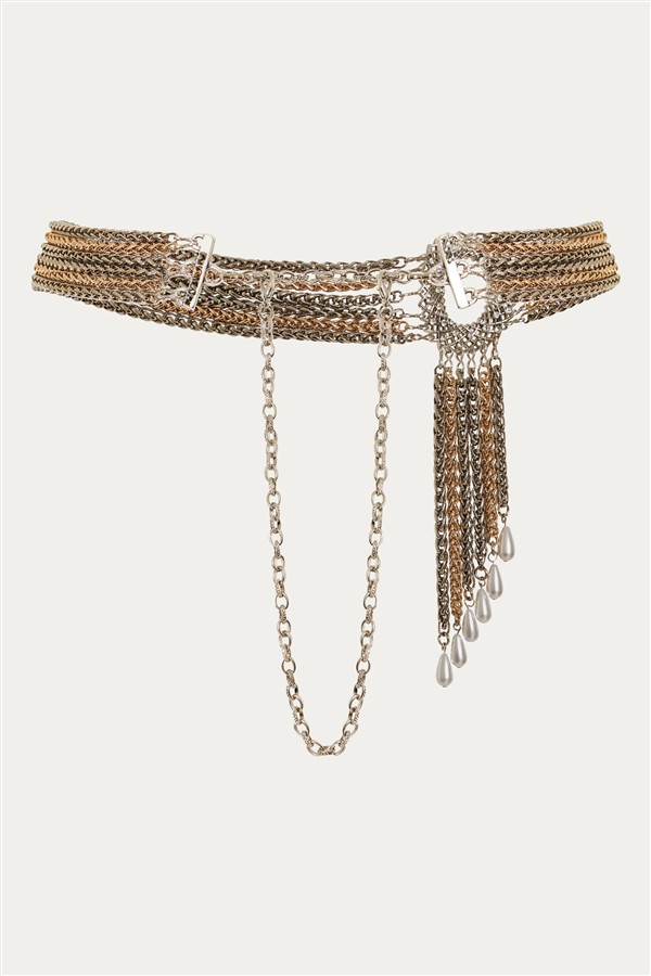 NIDODILEDA JOPLIN BELT SILVER/GOLD