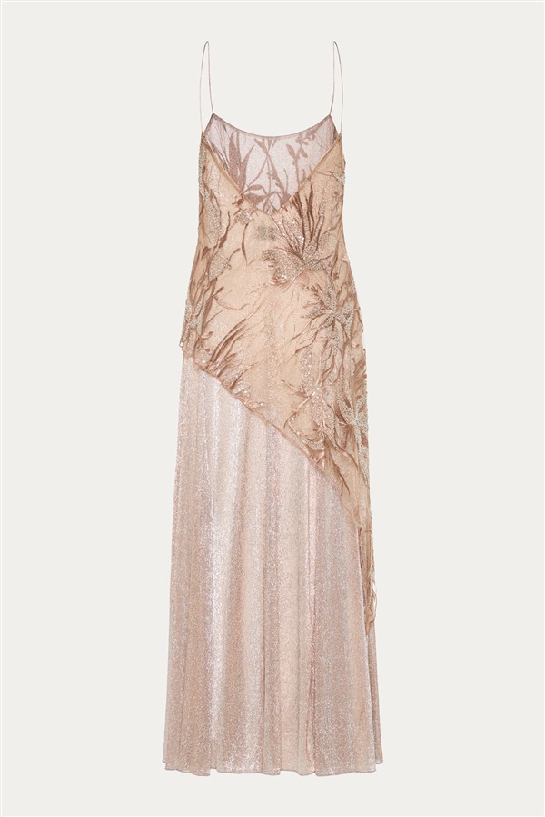 NIDODILEDA KINETIC DRESS SILVERY/ROSE