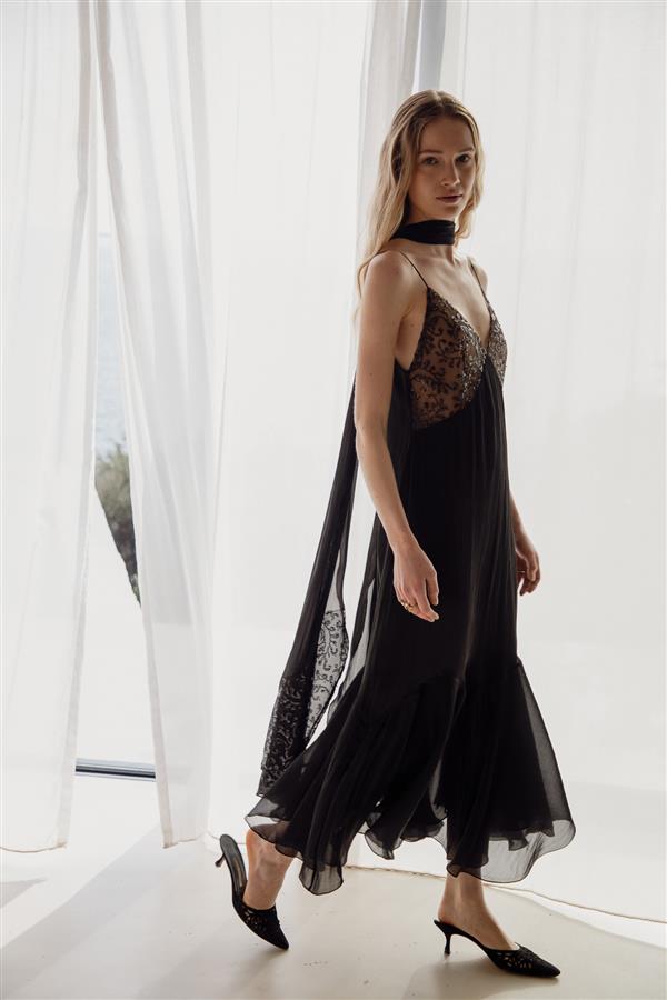NIDODILEDA LARK DRESS BLACK