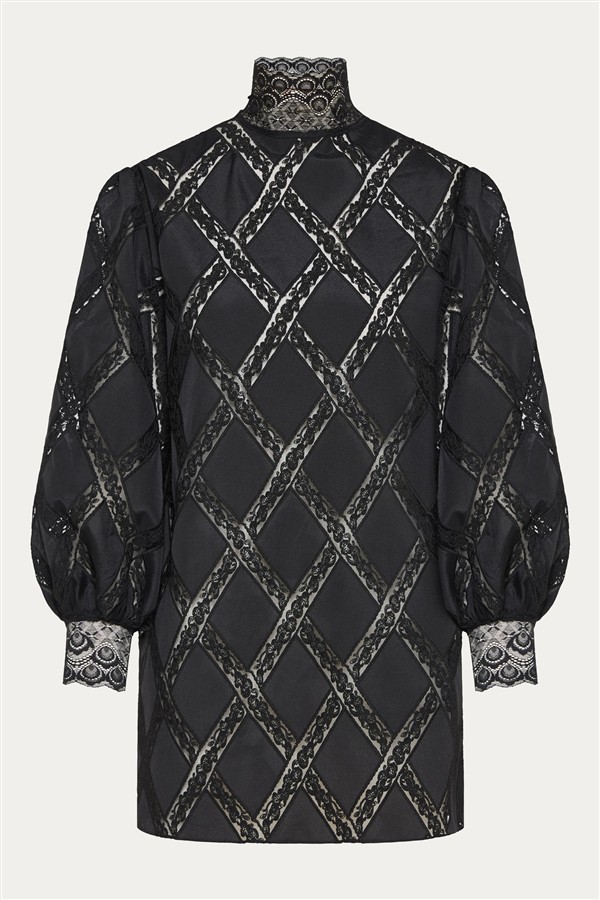 NIDODILEDA LEONA SHIRT DRESS BLACK