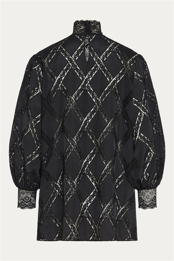 NIDODILEDA LEONA SHIRT DRESS BLACK