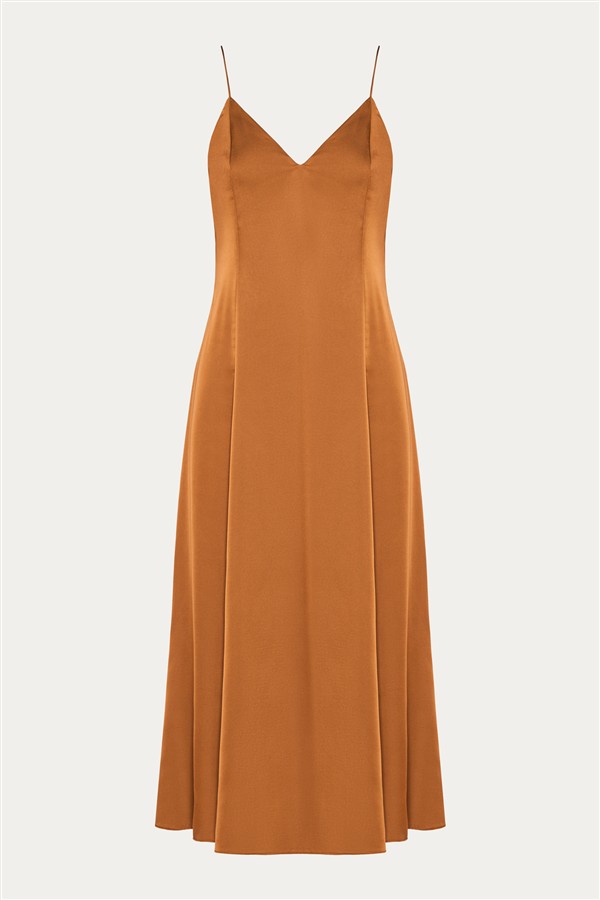 NIDODILEDA LIRIA DRESS BRONZE