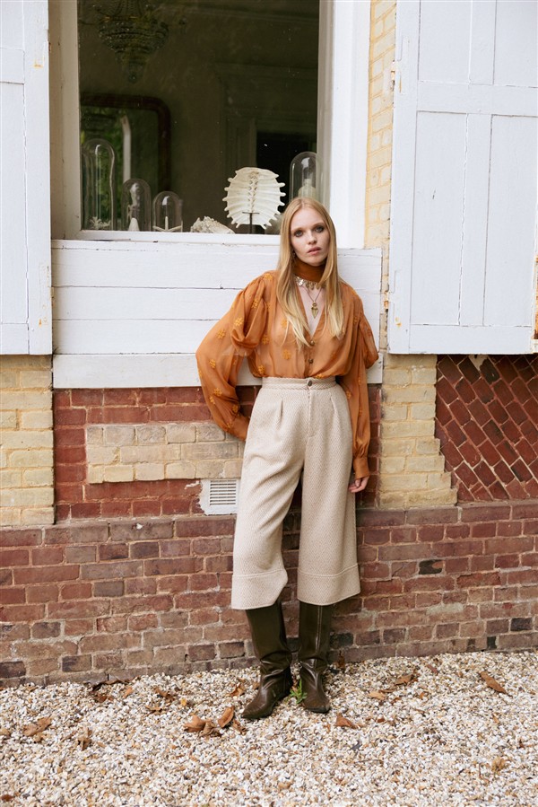 NIDODILEDA LONDON CULOTTES LIGHT-BEIGE