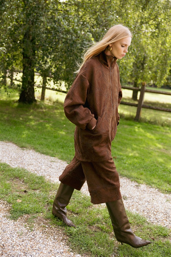 NIDODILEDA MADELINE JACKET BROWN