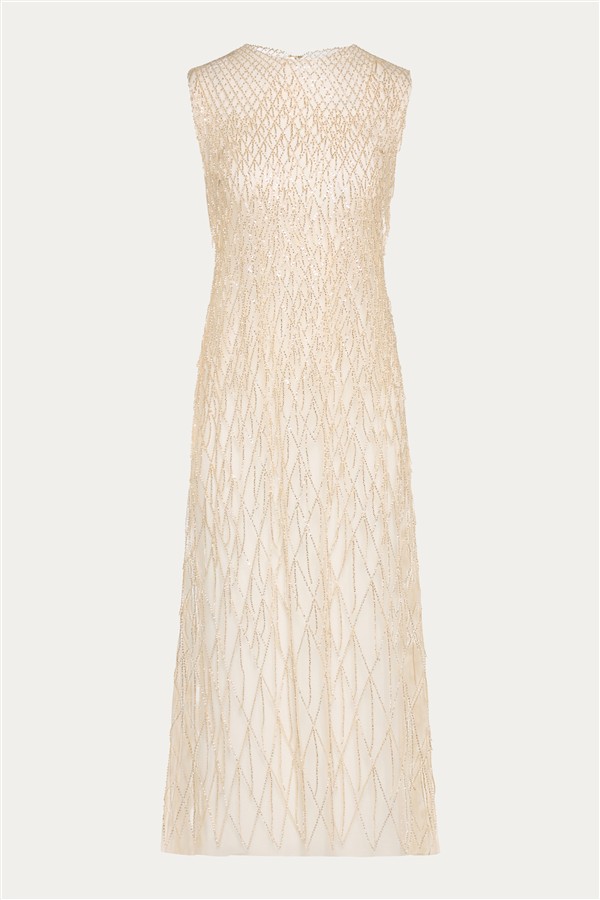 NIDODILEDA MILE DRESS PEARL