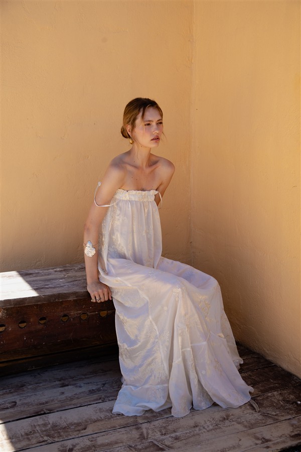 NIDODILEDA NAIRA DRESS OFF WHITE