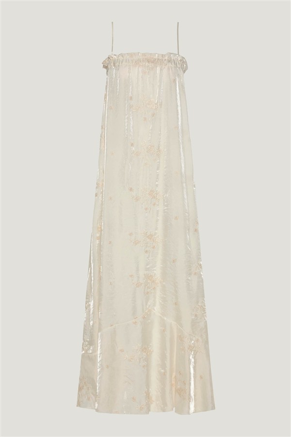 NIDODILEDA NAIRA DRESS OFF WHITE