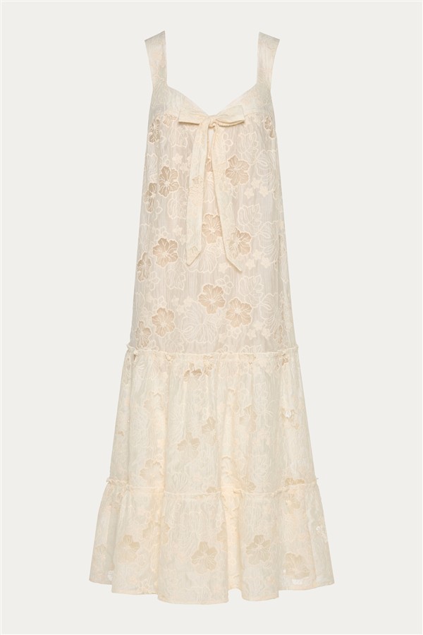 NIDODILEDA ODYSSEY DRESS OFF WHITE