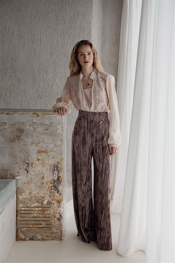 NIDODILEDA OREN PANTS ROSE GOLD
