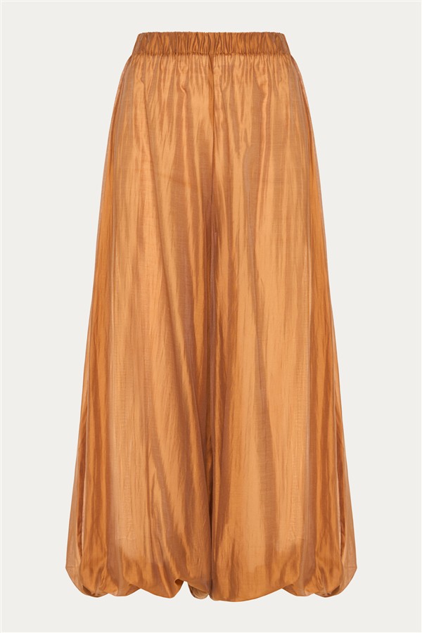 NIDODILEDA ORIAN BALLOON PANTS CARAMEL